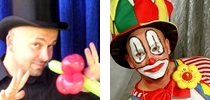 Clown, Zauberer, Ballonfiguren, Kinderzauberer • Künstleragentur MrTom aus Dortmund im Ruhrgebiet in Nordrhein-Westfalen / NRW